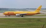 N372CM @ KCVG - DHL 767-300F zx MHT-CVG - by Florida Metal