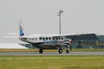 F-HFTR @ LFRB - Textron Aviation Inc. Grand Caravan 208B, Take off run rwy 25L, Brest-Bretagne airport (LFRB-BES) - by Yves-Q