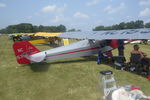 N15356 @ KOSH - This Taylor E-2 Cub was at EAA Air Venture 2023 - by lk1250