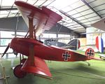 F-AYDR @ LFFQ - Fokker Dr I replica at the Musee Volant Salis/Aero Vintage Academy, Cerny - by Ingo Warnecke
