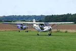 G-NJPG @ X3CX - Just landed at Northrepps with G-CCXH - by Graham Reeve