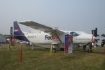 N994FX @ KOSH - This FedEx Cessna 208B was at EAA AirVenture 2023. - by lk1250