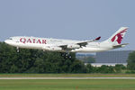 A7-HHK @ LHBP - Qatar - Amiri Flight Airbus A340-200 - by Thomas Ramgraber