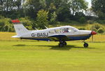 G-BASJ @ EGHP - Piper PA-28-180 Cherokee at Popham. - by moxy