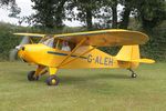 G-ALEH @ EGHP - G-ALEH 1948 Piper PA-17 Vagabond LAA Rally Popham - by PhilR