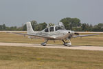 N774SR @ OSH - 2007 Cirrus SR22 G3 GTS Turbo, c/n: 2747, AirVenture 2023 - by Timothy Aanerud