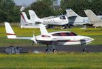N96KP @ EDKB - Velocity SE RG 173 at Bonn-Hangelar airfield during the Grumman Fly-in 2023