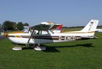 D-ENCD @ EDKB - Cessna (Reims)  F172N Skyhawk at Bonn-Hangelar airfield during the Grumman Fly-in 2023