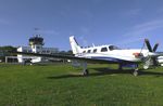 OE-DMG @ EDKB - Piper PA-46-500TP Malibu Meridian at Bonn-Hangelar airfield during the Grumman Fly-in 2023 - by Ingo Warnecke
