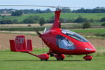 G-CIMT @ X3CX - Just landed at Northrepps. - by Graham Reeve