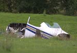 G-ISEH @ EGSX - All that's left at North Weald, Essex - by Chris Holtby