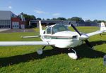 D-EMDC @ EDKB - Grumman American AA-5A Cheetah at the 2023 Grumman Fly-in at Bonn-Hangelar airfield - by Ingo Warnecke