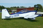 G-TRVR @ EGTH - Vans RV-7 parked at Old Warden for the Vintage Airshow. - by Chris Holtby