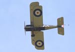 G-EBIA @ EGTH - Original 1918 SE5a airborne and stunning over Old Warden during the Vintage Airshow - by Chris Holtby