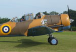 G-BJST @ EGTH - Wacky Wabbit ready to roll at Old Warden's Vintage Airshow 2023 - by Chris Holtby