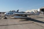 F-AZHX @ LFPM - F-AZHX DH100 Vampire FB6 Air Legend Melun-Villaroche - by PhilR