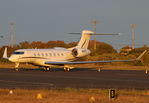 N663FX @ LFBH - Parkd at the General Aviation area... - by Shunn311