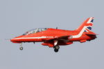 XX232 @ LMML - HS Hawk T.1A XX232 Red Arrows Royal Air Force - by Raymond Zammit