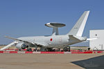 84-3504 @ FTW - Japanese Defence Forces E-767 (AWACS) at Fort Worth Mecham Field paint hangar