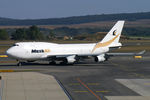 9H-MSK @ LOWW - Mesk Air (Elitavia Malta) Boeing 747-4H6(BDSF) - by Thomas Ramgraber