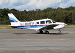 G-BMFP @ EGLK - Piper PA-28-161 Cherokee Warrior II at Blackbushe.