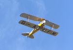 G-ANFM @ EGTH - With 8 other Moths over Old Warden for the Vintage Airshow 2023 - by Chris Holtby