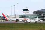 F-HBCE @ LFRB - Raytheon Aircraft Company 1900D, Boarding area, Brest-Bretagne airport (LFRB-BES) - by Yves-Q
