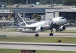 N530NK @ KFLL - NKS A319 silver zx - by Florida Metal
