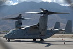 166483 @ KPSP - Bell Boeing MV-22B Osprey parked at Palm Springs International Airport, CA. USMC VMM-164 - by Van Propeller