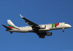 LZ-VAR @ LEBL - Landing rwy 24R... Basic Bulgaria Air c/s with TAP Portugal titles - by Shunn311
