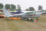 N736NJ @ OSH - 1978 Cessna R182, c/n: R18200746. AirVenture 2023 - by Timothy Aanerud