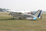 N8082T @ OSH - 1960 Cessna 175B, c/n: 17556782. AirVenture 2023 - by Timothy Aanerud