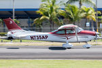N735AP @ TJIG - Landing on TJIG/SIG Airport - by Abraham Maysonet