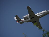 N683QS @ KHPN - 2006 Cessna 560XL Citation XLS Taking Off - by Haldan Dickinson