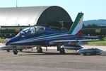 MM54510 @ LFSX - Aermacchi MB-339PAN, N°1 of Frecce Tricolori Aerobatic Team 2015, Flight line, Luxeuil-Saint Sauveur Air Base 116 (LFSX) - by Yves-Q
