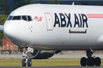 N362CM @ KMIA - ABX B763 Freighter lining-up - by FerryPNL