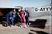 G-AYYV - Skydiving operations 6/10/1991 - by Peter Stone