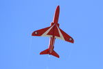 XX325 @ LFSX - Red Arrows Hawker Siddeley Hawk T.1, On displayLuxeuil-St Sauveur Air Base 116 (LFSX) - by Yves-Q