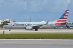 N909AN @ KMIA - American B738 for departure - by FerryPNL