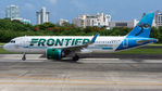 N368FR @ TJSJ - Taxing for departure - by Abraham Maysonet Puerto Rico Spotter