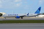 N17529 @ KMIA - United B739M about to line-up - by FerryPNL