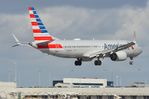 N336TM @ KMIA - American B738 Max delivered just 6 weeks ago when I spotted it. - by FerryPNL