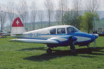 HB-LBH @ LSGY - At Yverdon. Wfu after a nose-wheel collapse 1998-09-14.Scanned from a slicde. - by sparrow9