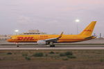 OE-LNX @ LMML - B757 OE-LNX DHL Austria - by Raymond Zammit