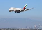 A6-EUW @ KLAX - UAE A380 zx OMDB / DXB - LAX - by Florida Metal