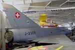 J-2309 - Dassault (F+W Emmen) Mirage III S at the Österreichisches Luftfahrtmuseum (Austrian Aviation Museum), Graz-Thalerhof