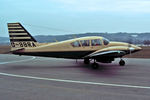 G-BBRA @ LSZG - Mid-february evening departure from Grenchen. On the G-register since 1973-11-12. - by sparrow9