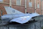 13 - SAAB J35Oe Mk II Draken at the Heeresgeschichtliches Museum (HGM, Museum of Military History), Wien (Vienna) - by Ingo Warnecke