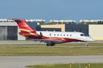 C-FSRX @ KAPF - Airsprint EMB550 arriving in APF - by FerryPNL