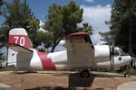 136745 @ KHMT - Grumman S2F-1 Tracker on display in the Cal Fire Memorial Park at Hemet Ryan Airport, California - by Van Propeller